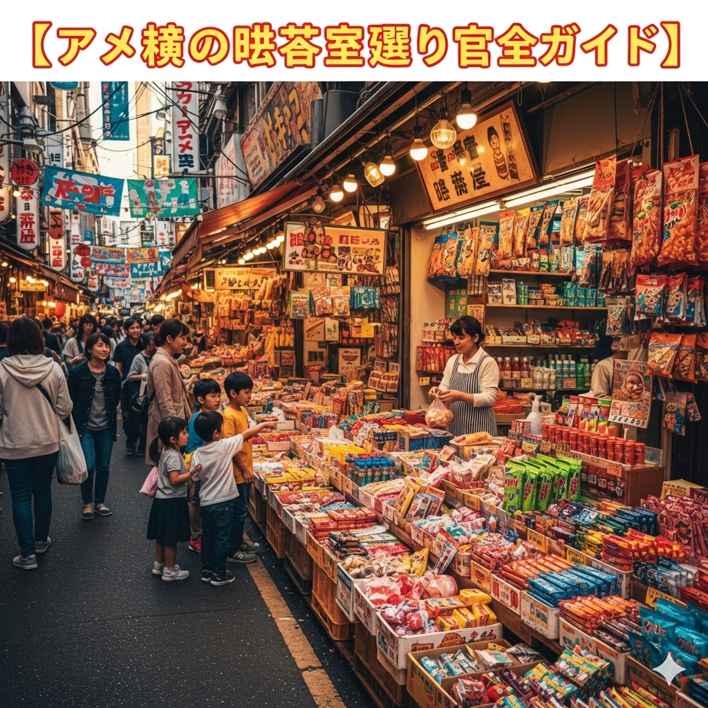 アメ横の駄菓子屋巡り完全ガイド
